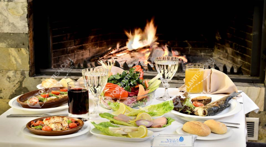 Restaurant | Türkiye, İstanbul, Üsküdar, Beylerbeyi | Villa Bosphorus Beylerbeyi | Ana Salon